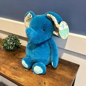 Plush Elephant Ellie-Berry B. Toys Plush Blue - Soft Stuffed Animal NEW with Tag